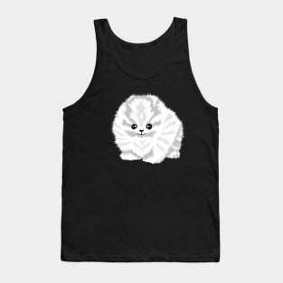 Cute white dog Tank Top